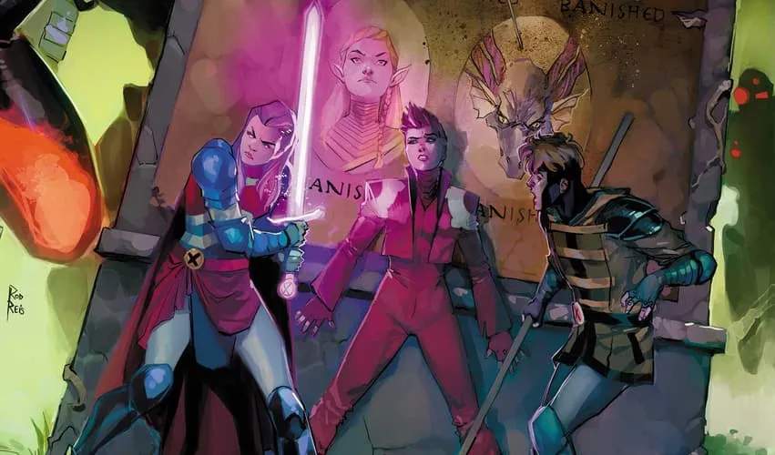 Knights of X #1 Variant Cover by Rod Reis