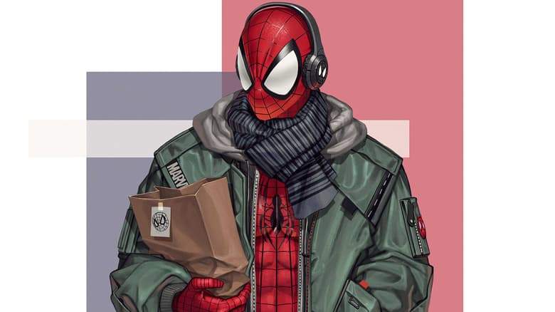Marvel Heroes Stun in Stylish Techwear in Inhyuk Lee's New "Street-Verse" Variant Covers