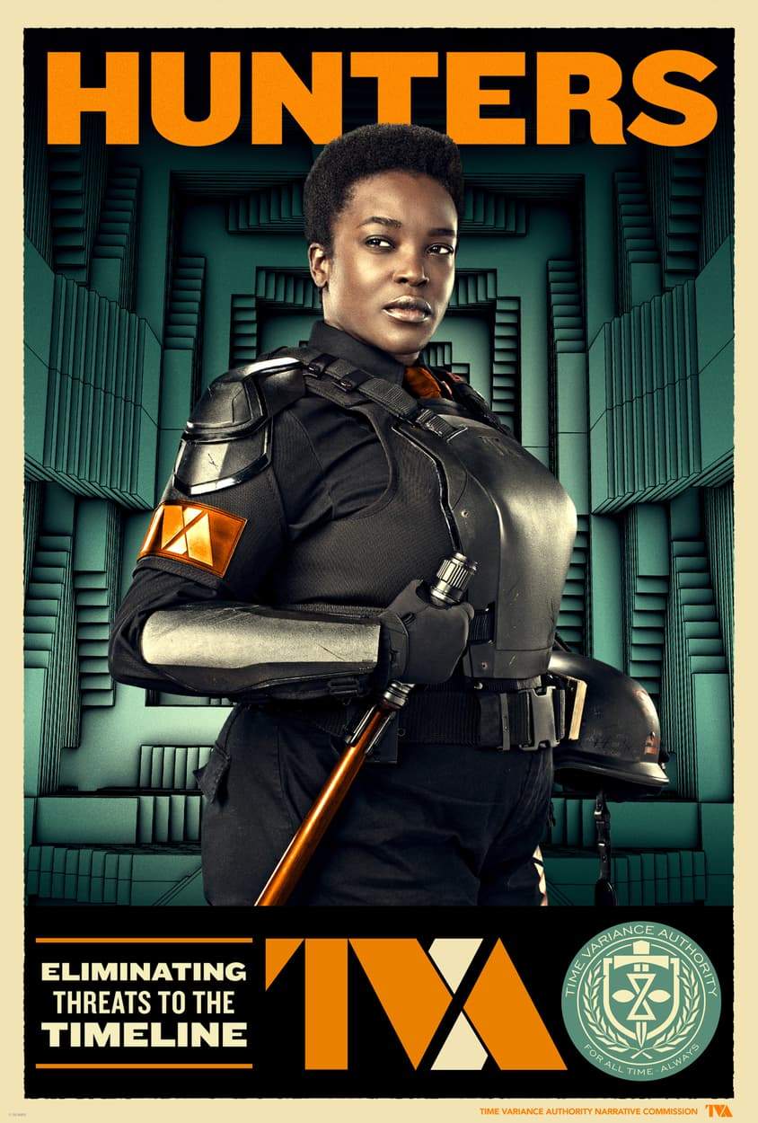 Marvel Studios' Loki | Time Variance Authority (TVA) | HUNTERS | Hunter B-15