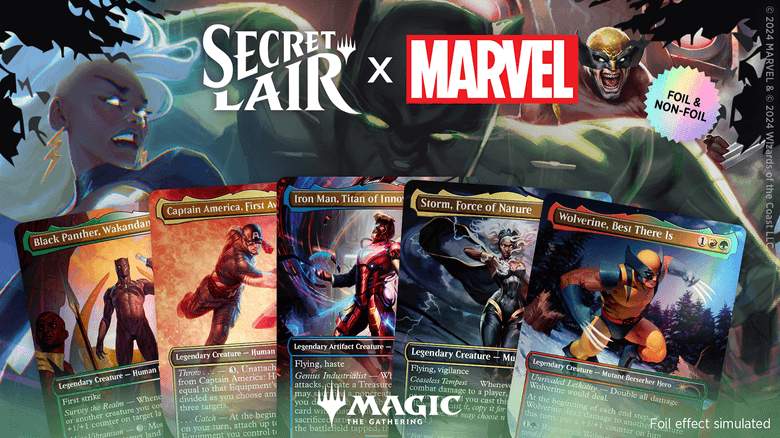 'Magic: The Gathering' Unveils the Marvel Superdrop, a New Line of Secret Lair Drops