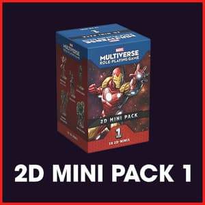 Marvel Multiverse RPG | Accessories | 2D Mini Pack 1 Buy Now