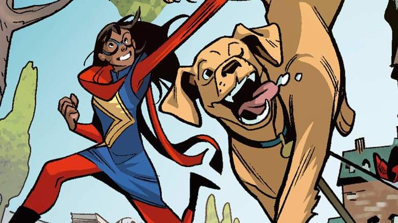 MARVEL MUTTS INFINITY COMIC (2023) #19 cover by Enid Balam