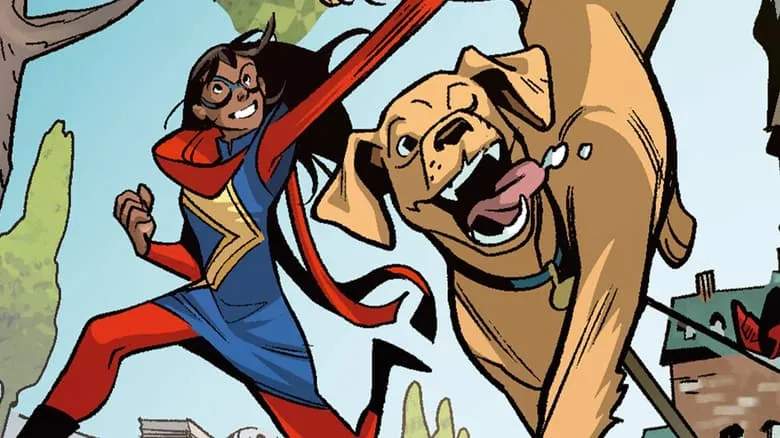 MARVEL MUTTS INFINITY COMIC (2023) #19 cover by Enid Balam