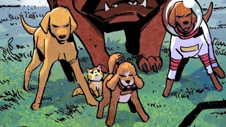 MARVEL MUTTS INFINITY COMIC (2023) #7 artwork by Takeshi Miyazawa