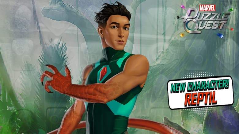 Reptil (Humberto Lopez) joins MARVEL Puzzle Quest