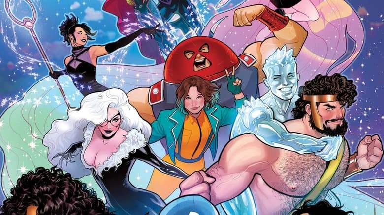 MARVEL UNITED: A PRIDE SPECIAL (2025) #1 cover by Lucas Werneck