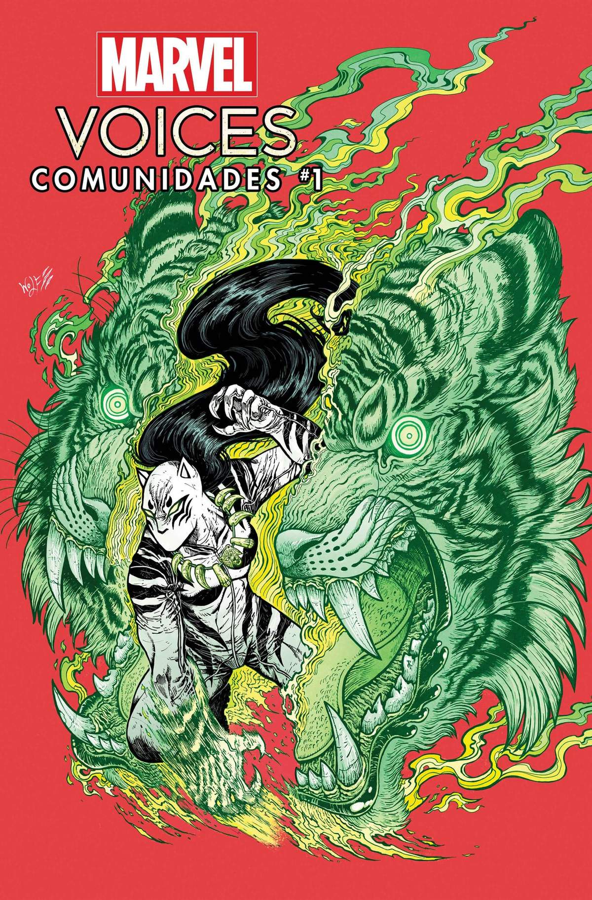  MARVEL'S VOICES: COMUNIDADES #1 Variant Cover by Maria Wolf & Mike Spicer