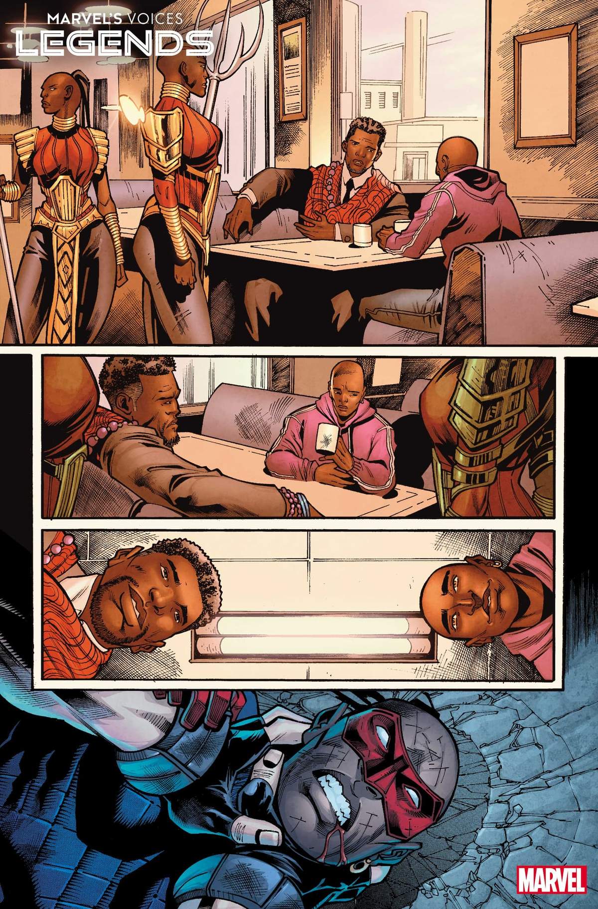 MARVEL’S VOICES: LEGENDS #1: 'Powers for the People' artwork by Eder Messias