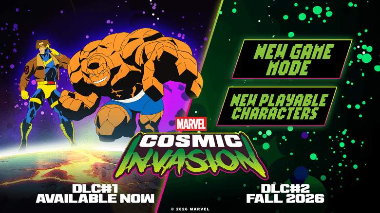 ‘MARVEL Cosmic Invasion’ DLC Update Recruits the Thing and Cyclops