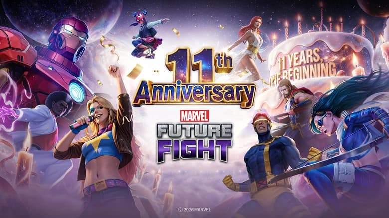 'MARVEL Future Fight' Kicks Off 11th Anniversary Pre-Registration Alongside 'Marvel Rivals' Inspired Update
