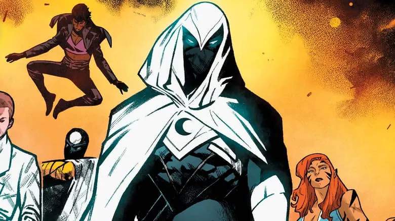 The Midnight Mission is on the Run from the Law in 'Moon Knight: Fist of Khonshu' #3
