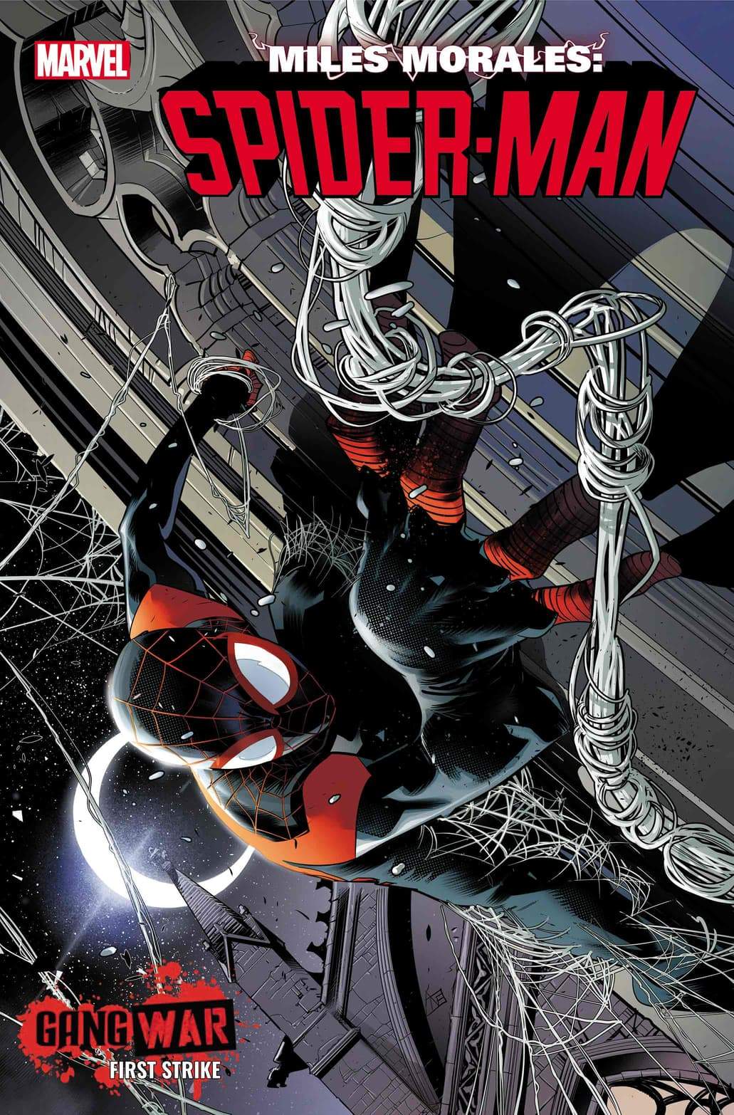 Cover to MILES MORALES: SPIDER-MAN #12 by Federico Vicentini. 