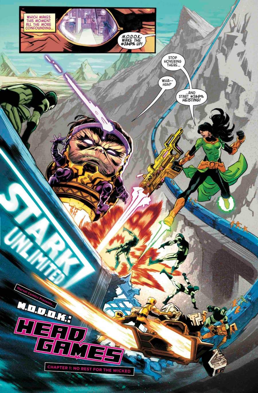 M.O.D.O.K.: HEAD GAMES #1 preview pages