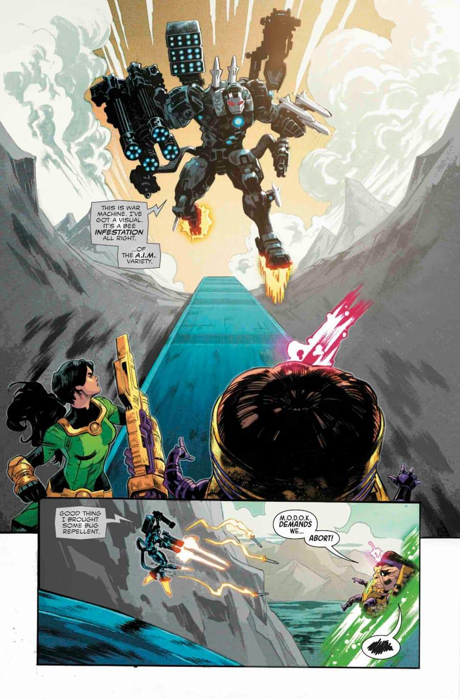 M.O.D.O.K.: HEAD GAMES #1 preview pages