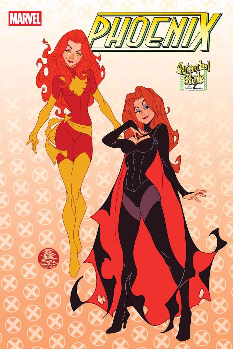 PHOENIX #8 Animated-Style Variant Cover by Mark Brooks