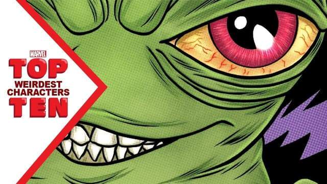 Top 10 Weirdest Characters | Marvel Top 10