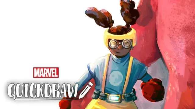 Irma Kniivila Draws Moon Girl | Marvel Quickdraw