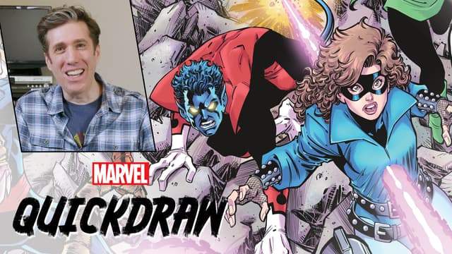 Drawing the '80s X-Men with Todd Nauck | Marvel Quickdraw