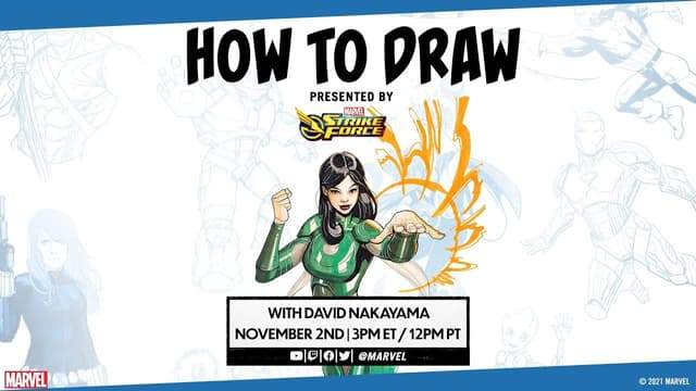 How to Draw Sersi Inspired by Marvel Studios' Eternals!