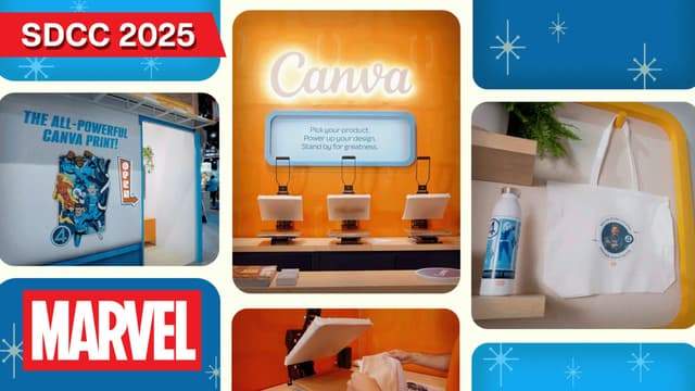 Canva Booth Tour | Marvel @ SDCC 2025