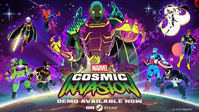 MARVEL Cosmic Invasion Steam Demo Announcement