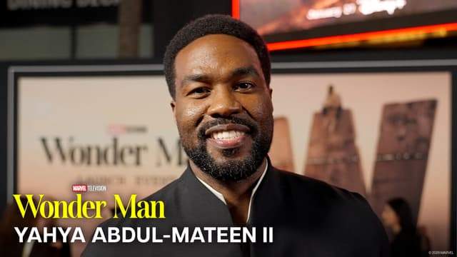 Enter Yahya Abdul-Mateen II as Wonder Man in the MCU! | Wonder Man Red Carpet