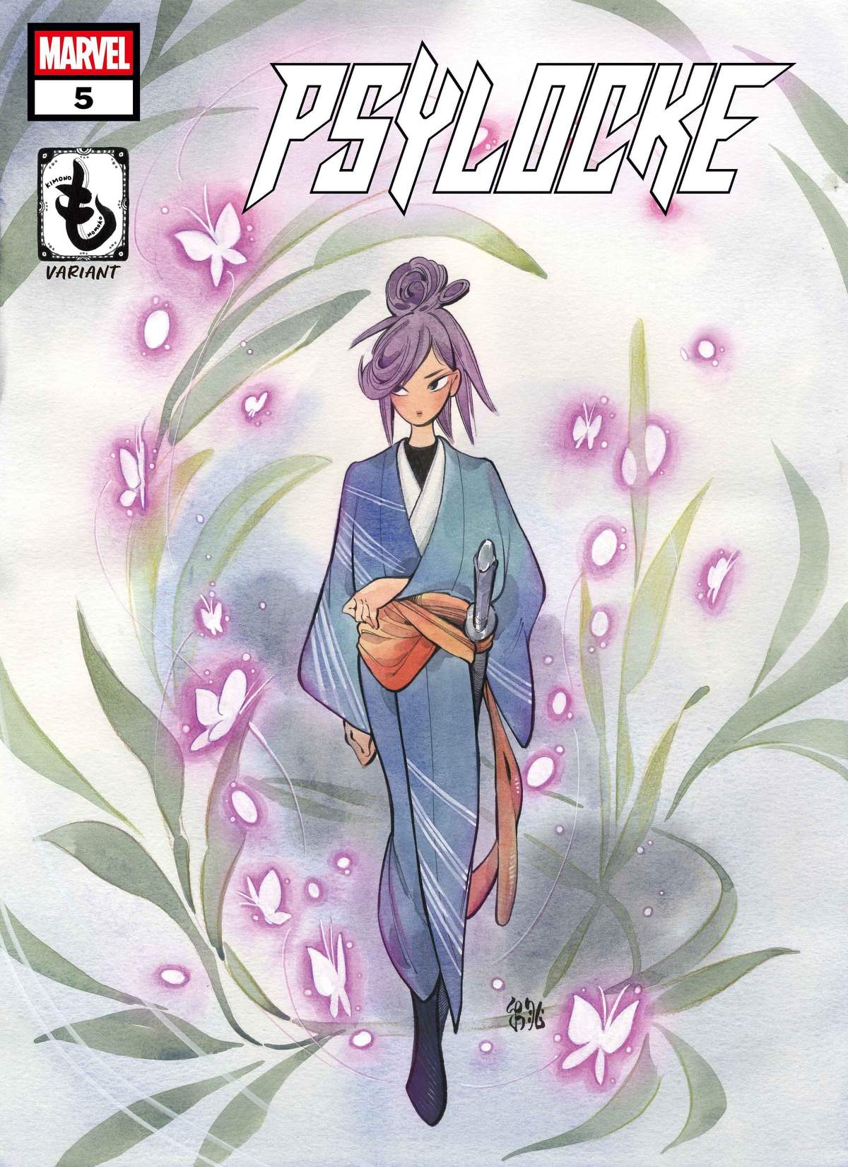 PSYLOCKE #5 Kimono Variant Cover by Peach Momoko