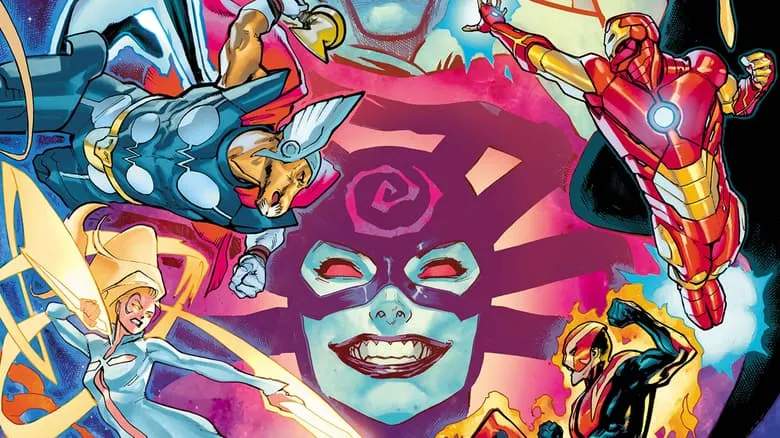 'Queen in Black' #2 Assembles the Avengers, Fantastic Four, and More Against a Cataclysm of Light and Dark