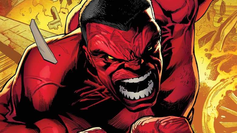RED HULK (2025) #1 cover by Geoffrey Shaw