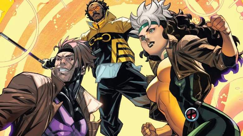 ROGUE & GAMBIT (2023) #1 cover by Carlos Gómez, David Curiel, and Federico Blee