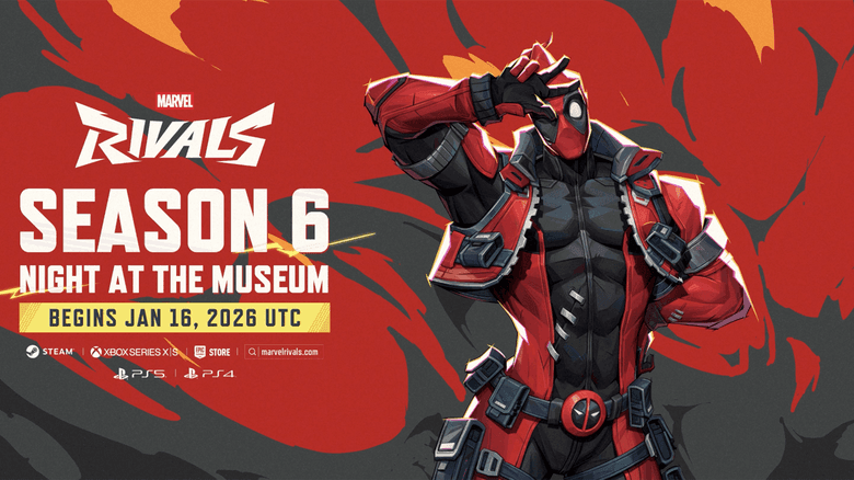 Deadpool Crashes ‘Marvel Rivals’ Season 6: Night at the Museum