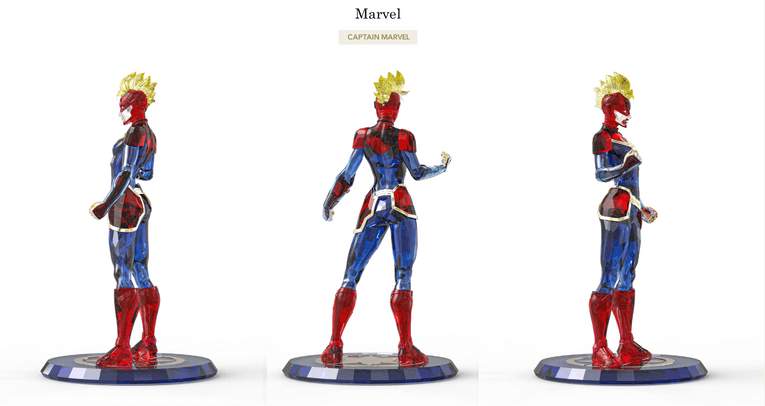 MARVEL x Swarovski Collection | Captain Marvel