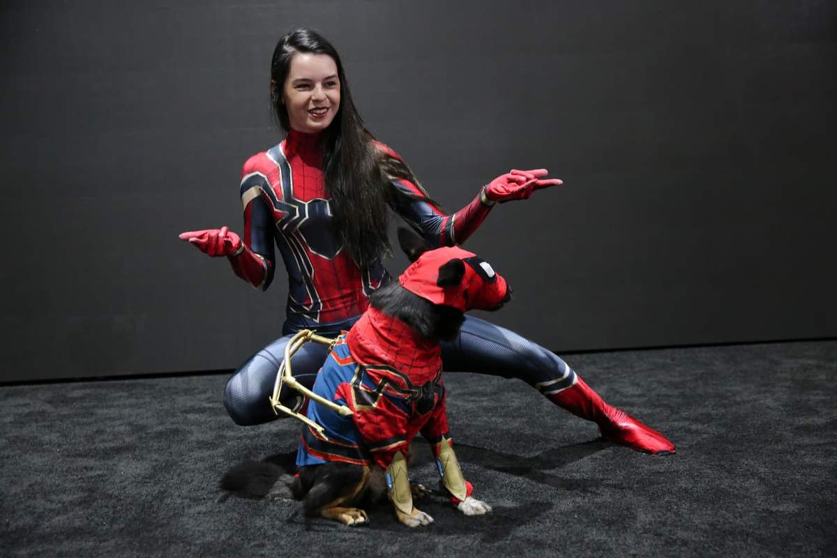 SDCC 2019 cosplay Spider-Dog