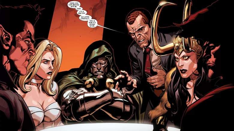 SECRET INVASION (2008) #8 artwork by Leinil Francis Yu, Mark Morales, and Laura Martin