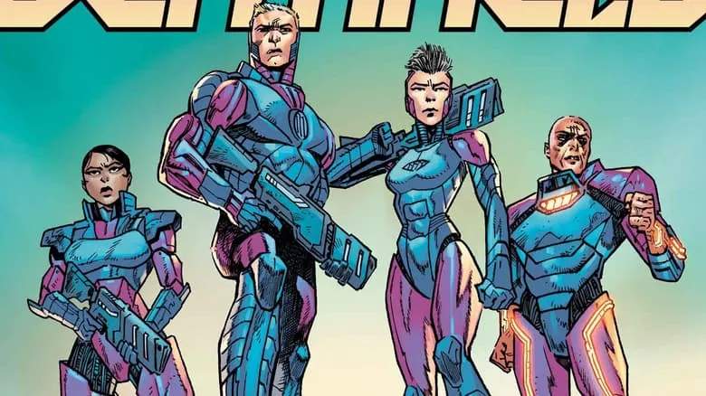SENTINELS #1 cover by Justin Mason