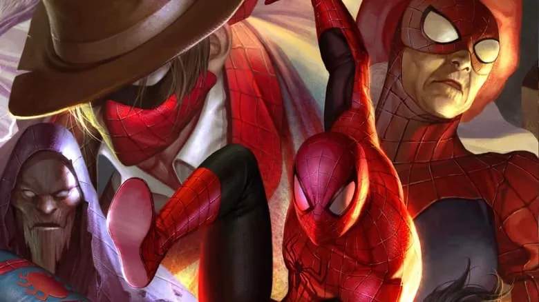 SPIDER-GEDDON #1 variant cover by InHyuk Lee