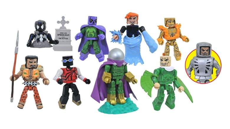 Marvel Minimates Focuses on Spider-Man’s History for Series 77