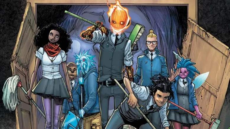 STRANGE ACADEMY: FINALS #2 cover by Humberto Ramos