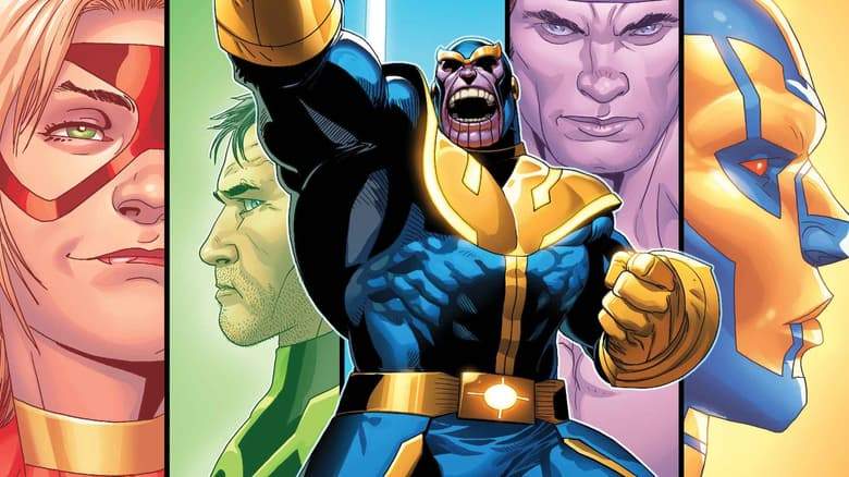 THANOS ANNUAL #1 cover by Salvador Larroca