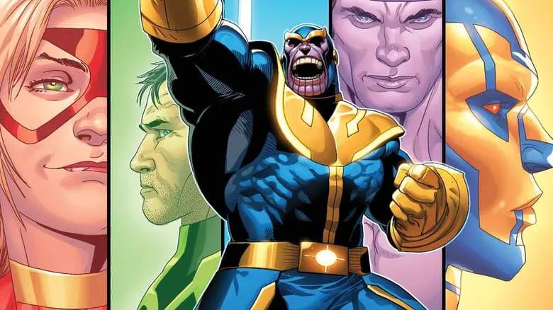 THANOS ANNUAL (2024) #1 cover by Salvador Larocca