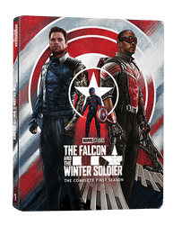 Marvel Studios' The Falcon and The Winter Soldier TV Show Season 1 Buy Now Purchase 4K UHD Steelbook