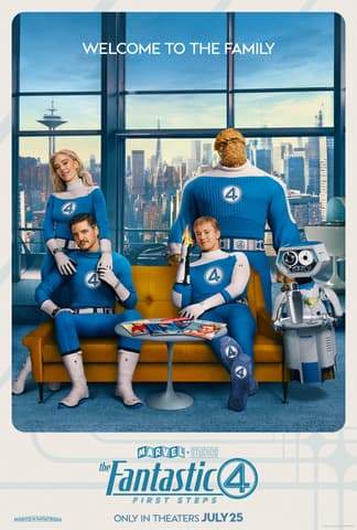 Marvel Studios' The Fantastic Four: First Steps Movie Poster