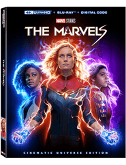 Marvel Studios' The Marvels Movie Buy Now Purchase 4K + Blu-ray + Digital Code
