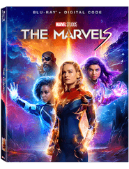 Marvel Studios' The Marvels Movie Buy Now Purchase Blu-ray + Digital Code
