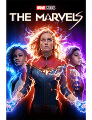 Marvel Studios' The Marvels Movie Buy Now Purchase Digital