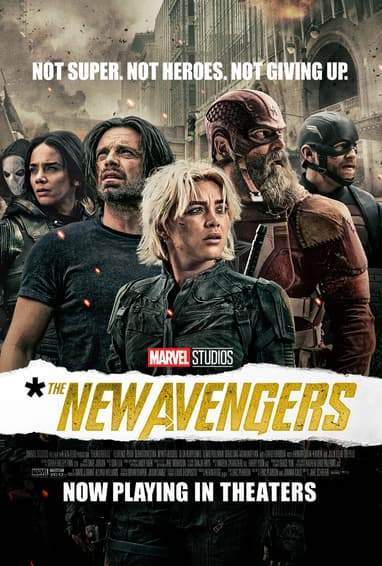 Marvel Studios' The New Avengers Thunderbolts* Movie Poster