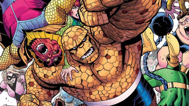 THE THING (2025) #1 cover by Nick Bradshaw