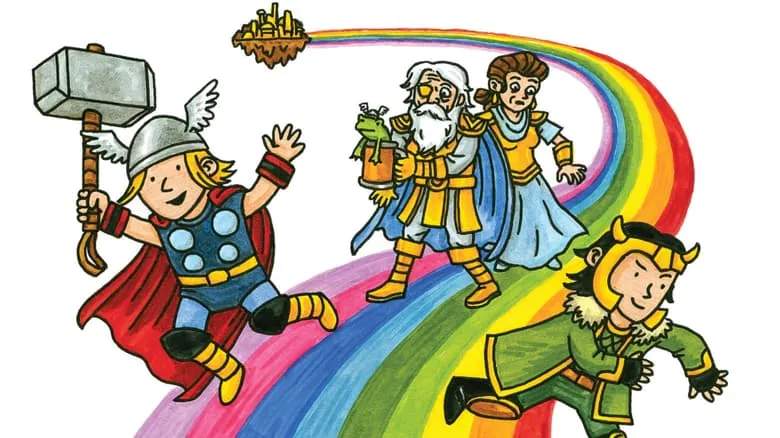 ‘Thor and Loki: Midgard Family Mayhem’ cover by Jeffrey Brown