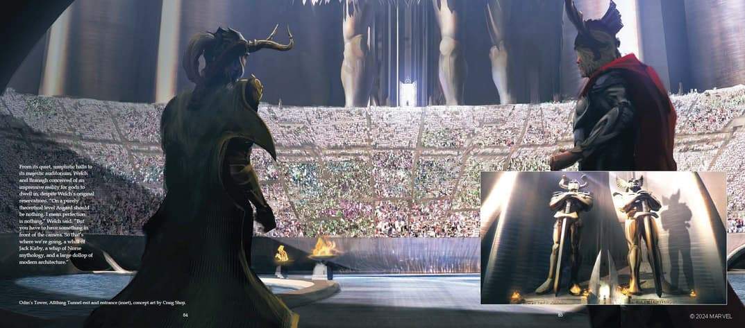 'Marvel Studios' The Infinity Saga - Thor: The Art of the Movie' interior page