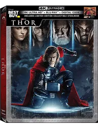 Thor 1 Movie Buy Now Purchase Best Buy Exclusive 4K UHD SteelBook